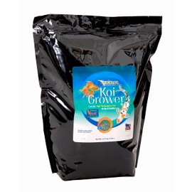 Zeigler Fish Food (5 LB Bag) 3mm Floating Pellets for Koi and Goldfish, Performance Grower Diet with HIGH Protein for Growth - Fortified with V pak and Spirulina