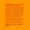 Blue Diamond Almonds Nut-Thins Gluten Free Cracker Crisps, Cheddar Cheese,