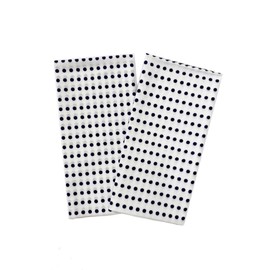 Japanese Tencloth Bean Squeezer, Navy Blue, Set of 2, Tenugui, Hachimaki, Festival, Hatchiraki, Made in Japan, 100% Cotton, Polka Dot, Goat Sei, navy