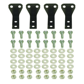 Derale 50020 Stacked Plate Cooler Mounting Bracket Kit 10 Row Core