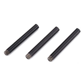 DOSMAMZ Pack of Three (3) 1/4” Threaded Ferro Rods Flint Fire Starter, Also Fits for nanoSTRIKER XL Refill, Magnesium Fire Steel Ferrocerium Rod