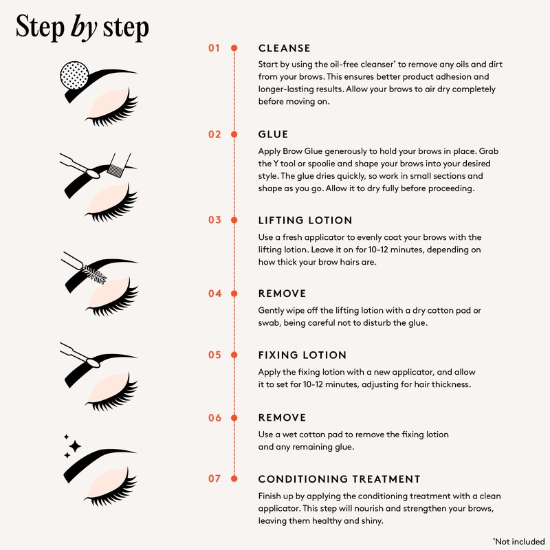 Mylee Brow Wow Lamination Kit – Eyebrow Lamination Kit for