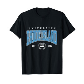 Rhode Island Vintage University Arch Tee for Men & Women T-Shirt