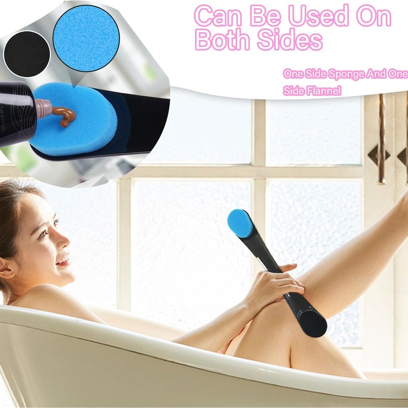 Lotion Applicator for Back 2Pcs Back Lotion Applicator - Adjustable