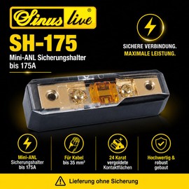 Sinuslive Fuse Holder SH-175 for M-ANL Fuse