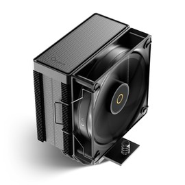 Ocypus Gamma A40 BK Air Cooler CPU,100mm PWM Low-Noise Fan,133mm Height Single Tower Computer Compact CPU Air Cooler,4 Copper Direct Contact Heat Pipes,for Intel LGA 115X/1200/1700/1851 &AMD AM4/AM5