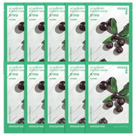 (10 sheets)Innisfree Energy Mask Acai Berry / (10매)이니스프리 에너지 마스크 아사이베리