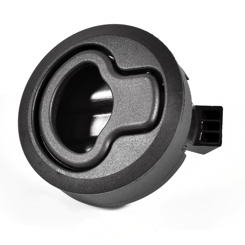 KingBra 4 PCS Round Boat Door Latch, 2.4 Inches Diameter