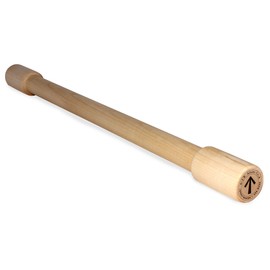 J.K. Adams Lovely Maple Wood Rolling Pin, 24-inches by 1-3/4-inches by 1/4-inches