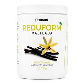 REDUFORM Malteada Vainilla  Suplemento Alimenticio  Protena Vegetal con Amaranto y Nopal  8 g de Protena por Porcin  Sin Azcar Aadida  630 g (21...   