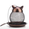 Outside Wild Bird Feeder, Heavy Duty Metal Frame Outdoor Bird