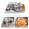 CHEDA Front Headlights Assembly Headlamp, Compatible with 2004-2008 Ford F150/2006-2008