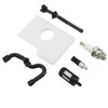 Chainsaw Replacement Parts Air Fuel Oil Filter and Spark Plugs