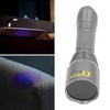 UV Flashlight Portable Aluminum Alloy Shell 365nm LED Blacklight Flashlight