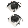 CPU GPU Cooling Fan Replacement for MSI GE75 GP75 GL75