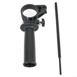 Universal Side Hammer Drill Handle Adjustable Hammer Drill Side Handle Plastic Electric Drill Replacement Part for Grinding Machine Impact Drill Handle (1pcs)