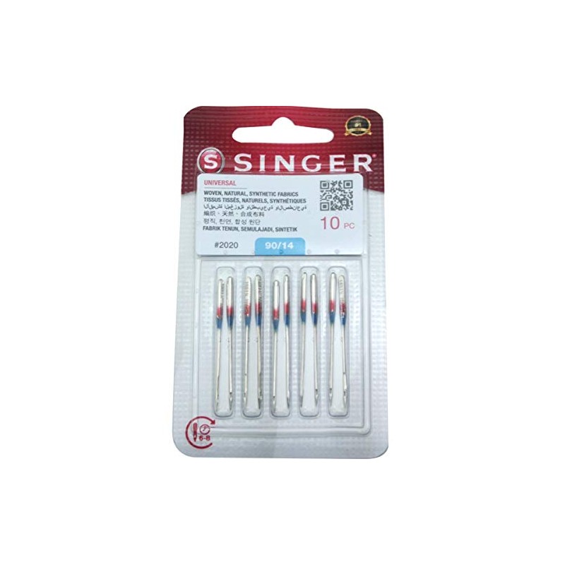 Pack of 10 Singer 2020 Size 14 Universal Home Sewing