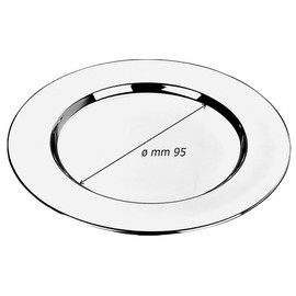 Ten FLASCHENUNTERS. GLATT Set 4Stck cod.EL80604/4 cm 1h diam.15 by Varotto & Co.