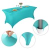 LZY Spandex Fitted Stretch Table Cover for 6 ft or
