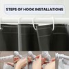 WedDecor Shower Curtains Mould Proof Resistant, Waterproof PEVA Shower Curtain