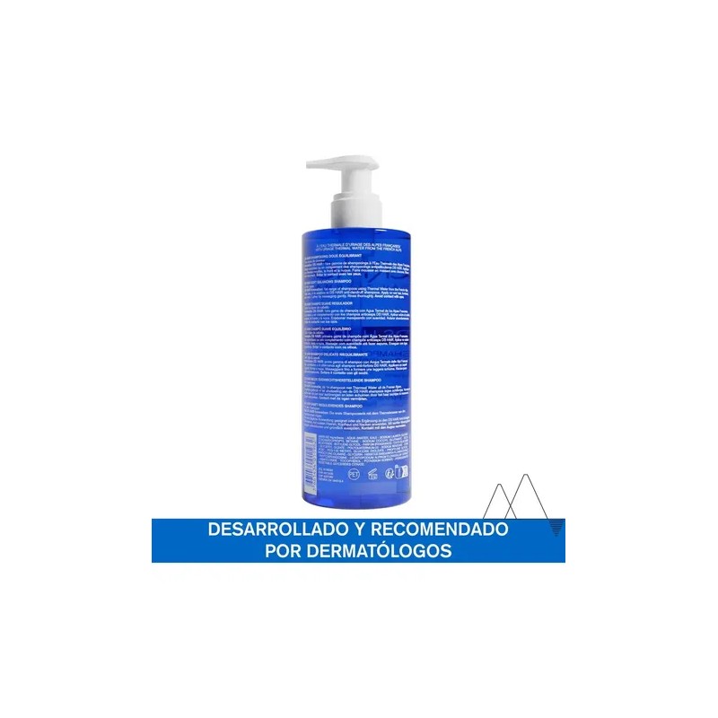 Uriage Ds Hair Shampoo Suave Equilibrante Diario 500ml