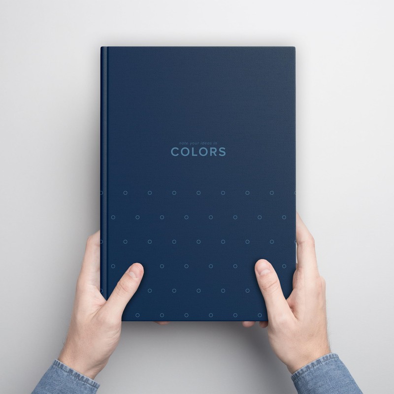 Top-2000 Extra Thick Notebook A5 192 Sheets 384 Pages Squared