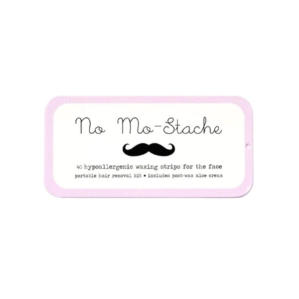 No mo-stache Wax Strips for Lip and Face - Hair