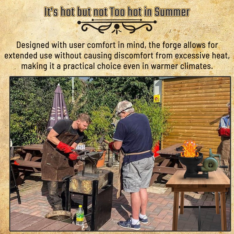 SIMOND STORE - Coal Forge - Ideal for Shaping Multiple