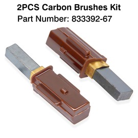 Carbon Brush Replacement 833392-67 3339211 33392-11 for Ametek Lamb Vacuum