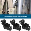 Create idea 4pcs Car Hood Support Rod Fixing Buckles Hood