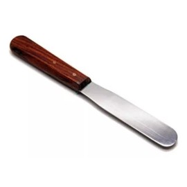 Espatula Bufalo Mezcla Yeso Acero Inox. Color Madera