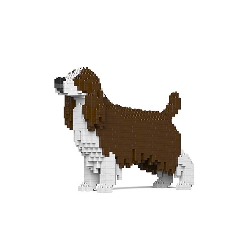 JEKCA English Springer Spaniel 01S-M03 | Plastic Building Blocks |