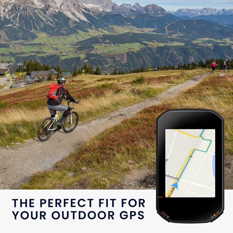 kwmobile 2 x Bicycle GPS Screen Protector Compatible with Bryton