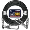 WATFOON 50Ft Dog Tie Out Cable, Training Leads Dog Run