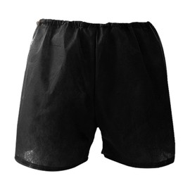 Naked Sun Men’s Disposable Black Boxer Underwear Shorts for Tanning, Salon & Spa Services and Massage Treatments 50 Count