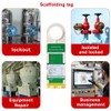 POFET 10 Pcs Scaffold Status Holder and Tags Scaffolding Safety