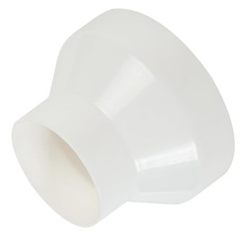 TKY Ventilation Pipe Fittings, Flame Retardant, Lightweight, White, Different Diameter Connection, DIY, Ventilation Pipe, Aluminum Free Duct (150 to 100)