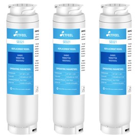 644845 Water Filter Replacement for Bosch Ultra Clarity 11034152, 9000 077104, REPLFLTR10, Thermador 11028820, 11034151, 740560, 3 Packs