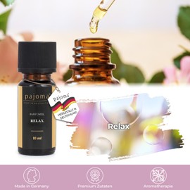 pajoma Duftöl 10 ml, Relax - Golden Line | feinste Parfümöle für Aromatherapie/Duftlampe | Premium Qualität