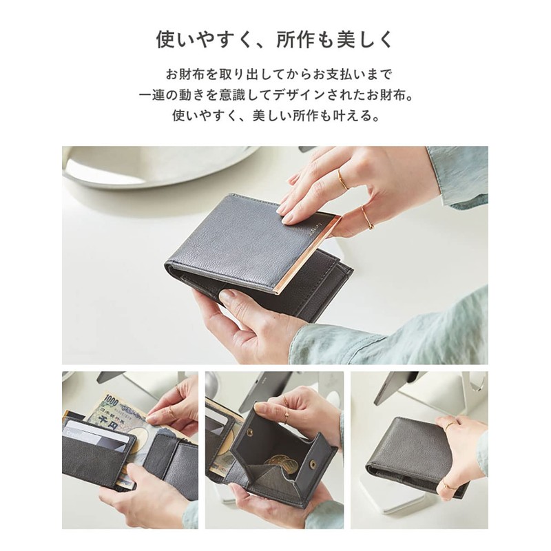 Salisty Smart Wallet, Thin, dusty blue