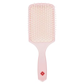 Bella Sleep + Spa Soft Touch Detangling Detangler Hair Brush, 9.5" H x 3.25" W, Pink