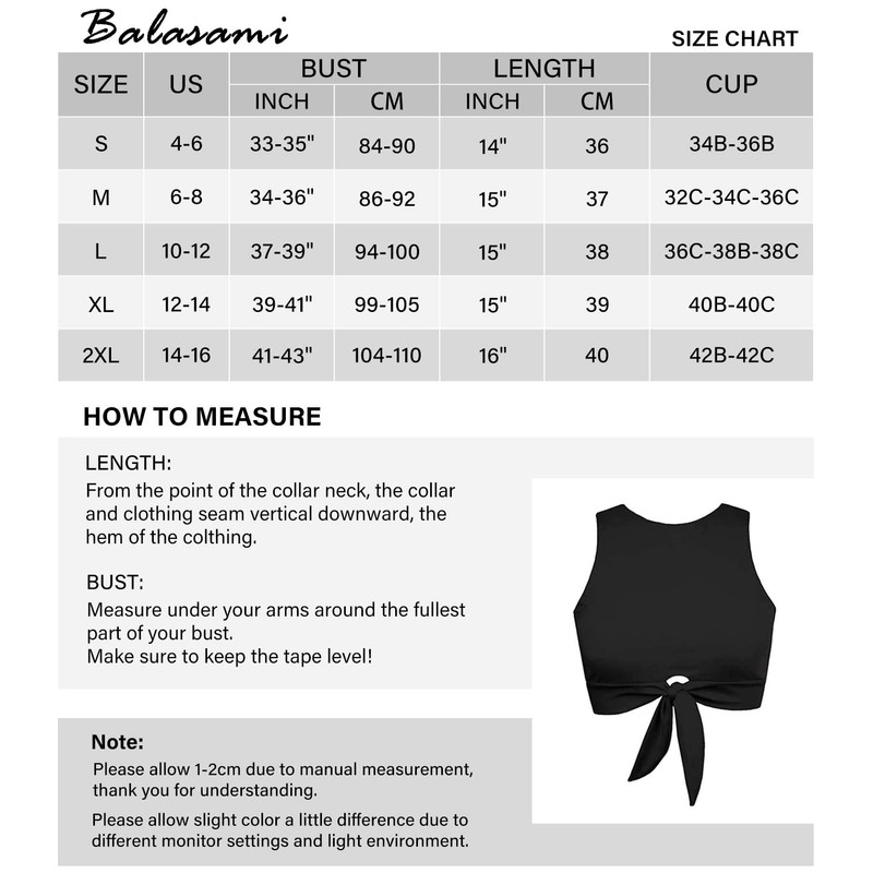 parte superior de bikini para mujer con nudo frontal y