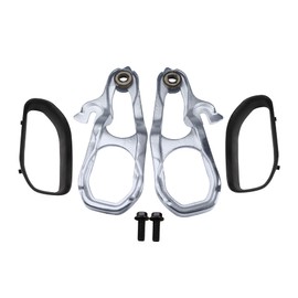 JDMSPEED New Heavy Daty Front Car Tow Hooks Left & Right with Hardware Chrome Replacement for Dodge Ram 1500 DT with 3.6L 5.7L Engine 2019 2020 2021 2022 Replaces 82215268AB 82215268AB 68272944AB