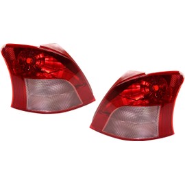 Garage-Pro Tail Light SET Compatible with Toyota Yaris 2007-2008 Halogen Driver and Passenger Side