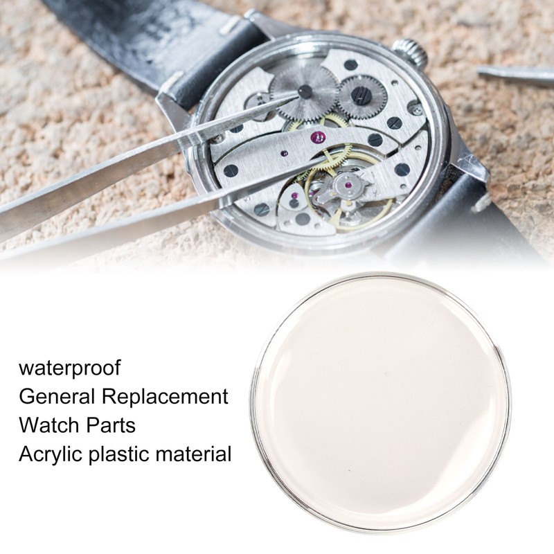 Watch Glass Crystal Lens Waterproof General Easy Replaceable Plastic Acrylic