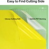 HTVRONT Yellow Permanent Vinyl, Yellow Vinyl for Cricut - 12"