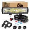 LED Light Bar 12Inch 300W Off Road Light Pods,KINGOPT LED