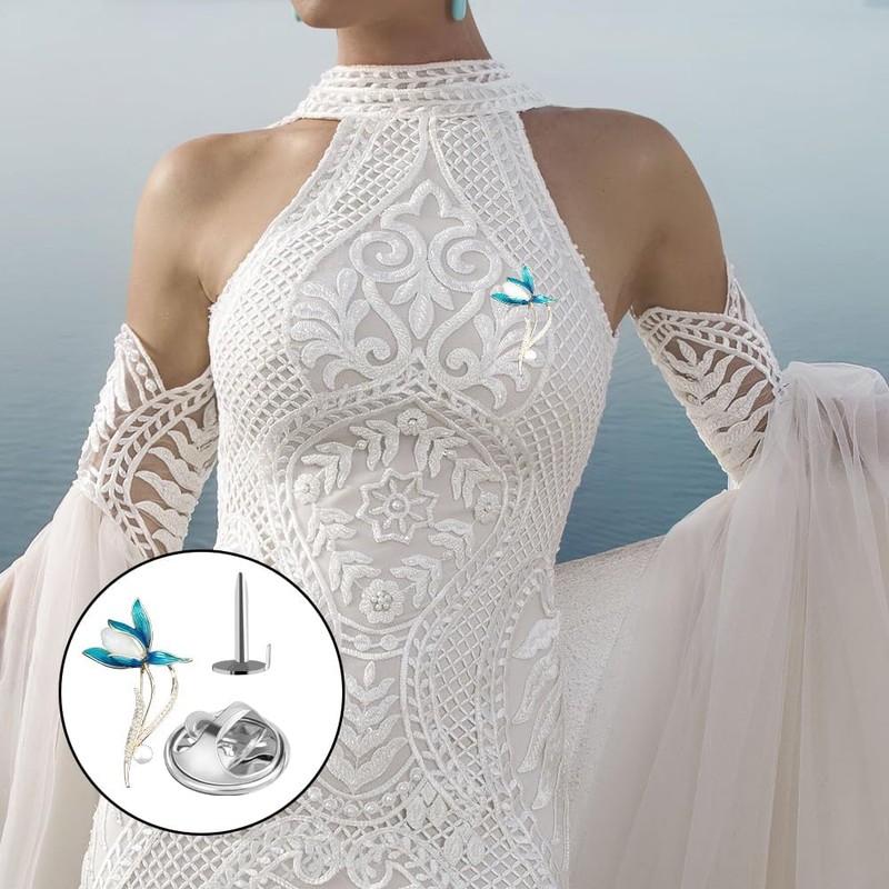 Butterfly Pins,Badge Pins,Pin Backs for Badges,Sliver 50Pcs,Pin Backs Locking Pin