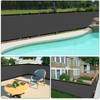 UPGRADE Privacy Fence Screen 4'x8' Dark Grey Outdoor 90% Visibility