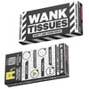 Wank/Shart/Vomit Tissues with Box Joke Gag Funny + Biohazard Bag